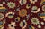 1990s Shabby Chic Ziegler Red/Blue Wool Runner Rug- 2'7'' X 9'7'' For Sale - Image 5 of 10