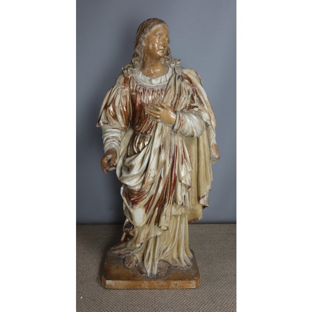 Figurative Sculpture, 17th Century, Walnut For Sale - Image 12 of 13