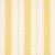 Sample - Schumacher Lubeck Stripe Fabric in Yellow For Sale