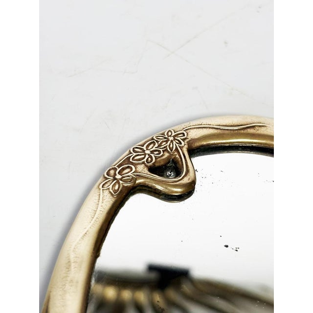 Art Deco Style Hand Mirror, France, 20th Century For Sale - Image 9 of 13