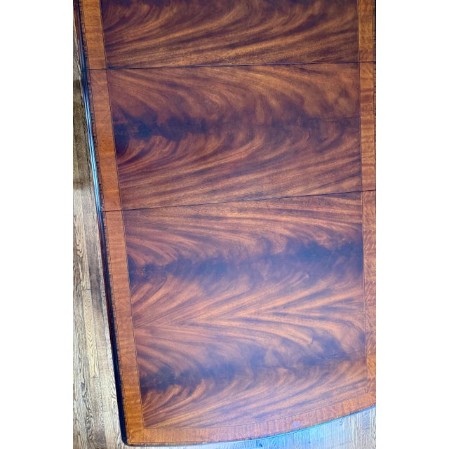 1990s 1990s Maitland-Smith Philadelphia Mahogany Dining Table For Sale - Image 5 of 9