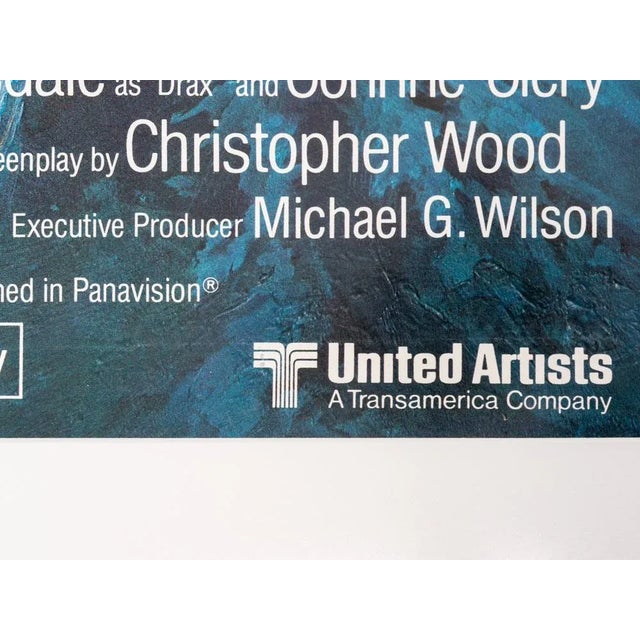 Moonraker, Roger Moore, Movie Poster For Sale - Image 9 of 14