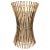Italian Bamboo, Rattan and Cotton Floor Lamp in the style of Franco Albini, 1960s For Sale - Image 13 of 13