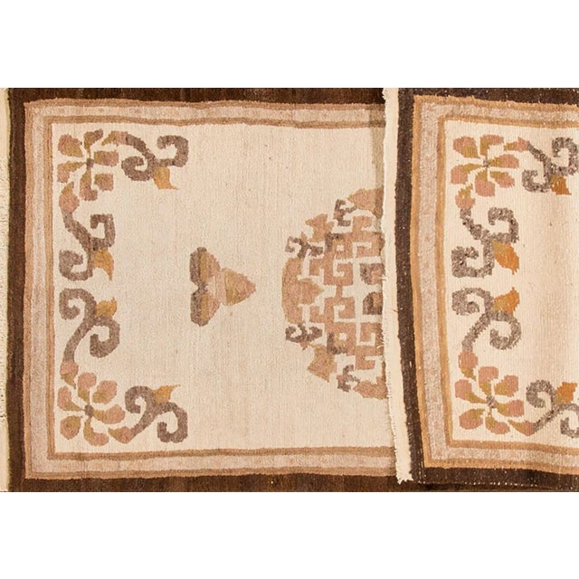 Chinese Early 20th Century Antique Chinese Rug, 3'1" X 6'1" For Sale - Image 3 of 7