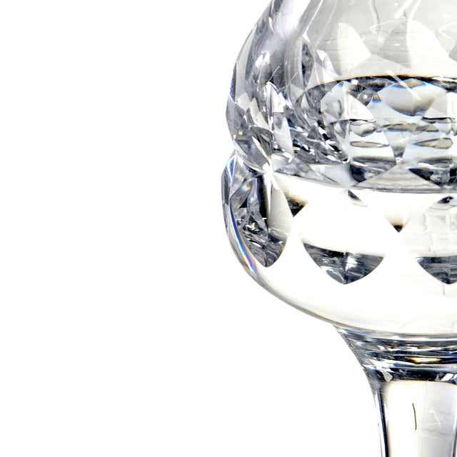 Modern Kosta Boda Prince Crystal Candlestick Holder 7" #66200 For Sale - Image 3 of 6