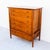 Restored 1950s Mount Airy Walnut & Brass Sculptural Mid Century Highboy Dresser, Attributed For Sale - Image 13 of 14