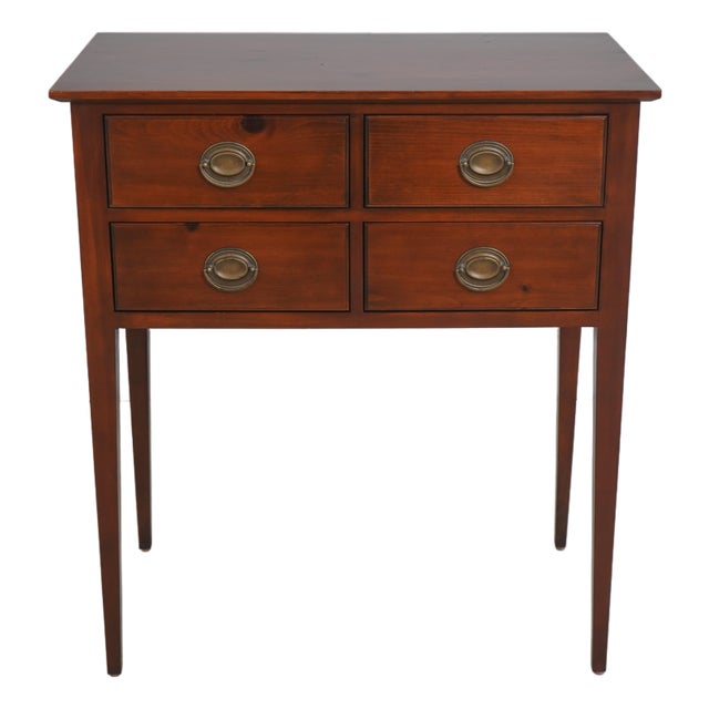 Harden Country Pine 4 Drawer Huntboard Server For Sale