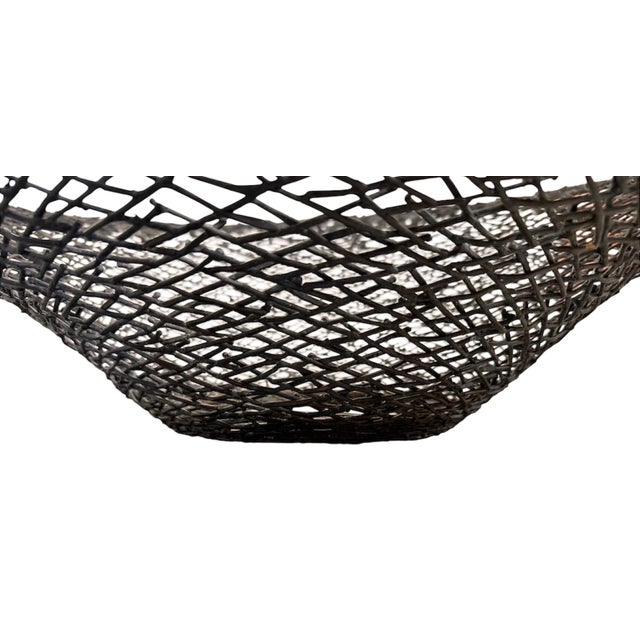 Michael Aram Monumental Vortex Wall Sculpture Welded Steel and Patinated Copper For Sale - Image 9 of 13