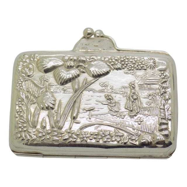 Vintage Italian Handmade Genuine Sterling Silver 925 Pill Snuff Trinket Box, 1970s For Sale