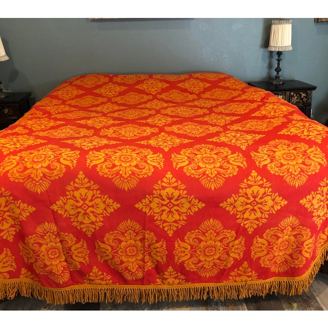 Vintage 1950s Fieldcrest Twin Cotton Bedspreads Coverlets a Pair