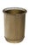 Mid-Century Modern Mid 20th Century Hollywood Regency Gold Tone Metal Mesh Trashcan For Sale - Image 3 of 12