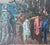 1970s Soviet Family Holidays Antique Oil Painting Original Socialist Realism Soviet Art Ukrainian Artists Sokolovsky G. 42-45 1970s For Sale - Image 5 of 6