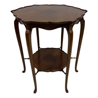 Edwardian Two-Tier Occasional Table by Marsh Jones and Cribb, 1890s For Sale