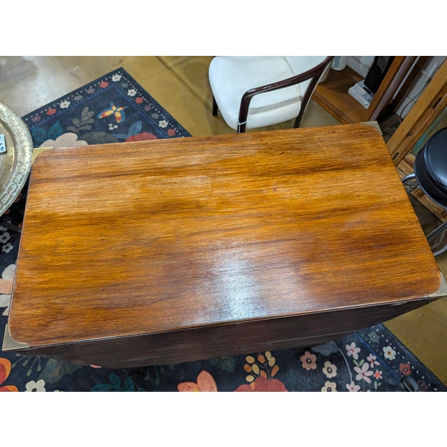 Antique Victorian - British Campaign Chest of Drawers Circa 1800s For Sale - Image 13 of 14