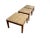 1970s 1970s Mid-Century Modern Travertine Side Tables - Set of 3 For Sale - Image 5 of 10