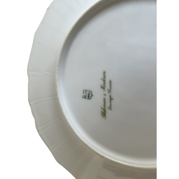 Late 19th Century Late 19th Century Hand Painted Limoges Bird Plates, Blakeman & Henderson- Set of 2 For Sale - Image 5 of 5