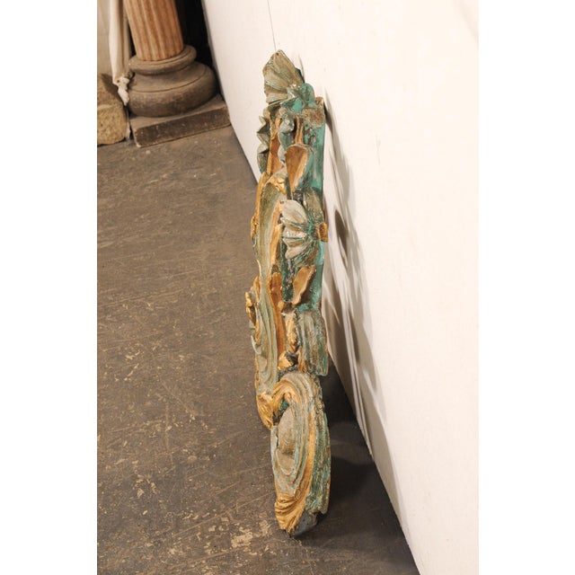 Italian Early 19th C. Italian Carved Wood Fragments For Sale - Image 3 of 10