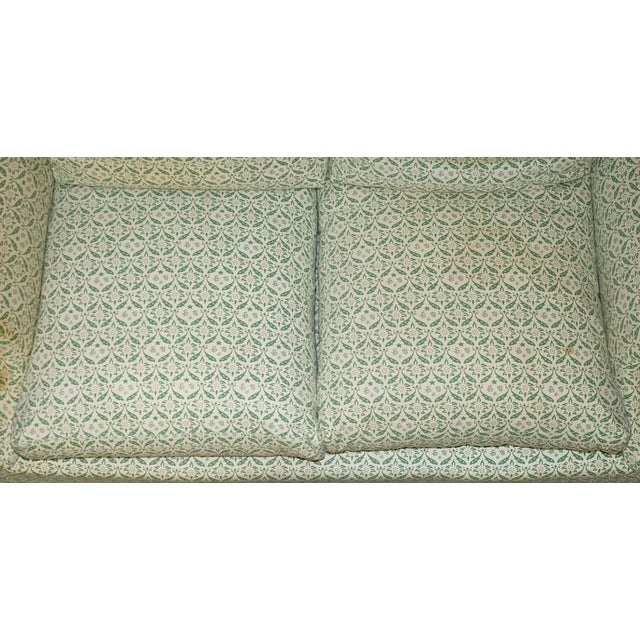 Ticking Fabric Sofa with Feather Fill Cushions from Howard & Sons Ltd For Sale - Image 14 of 18
