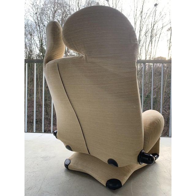 Postmodern Wink Chair by Toshiyuki Kita for Cassina, 1980s For Sale - Image 12 of 18