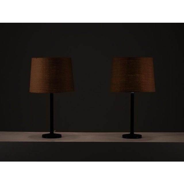 Vintage BN75 Table Lamps by Hans-Agne Jakobsson, 1960s, Set of 2 For Sale - Image 12 of 13