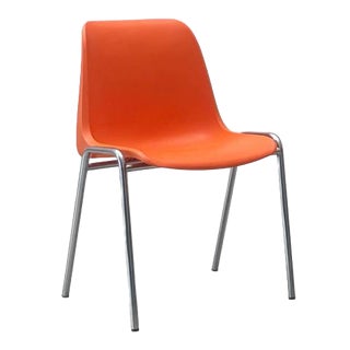 Mid-Century Modern Lounge Chair in Brown Leather, Germany, 1970s For Sale