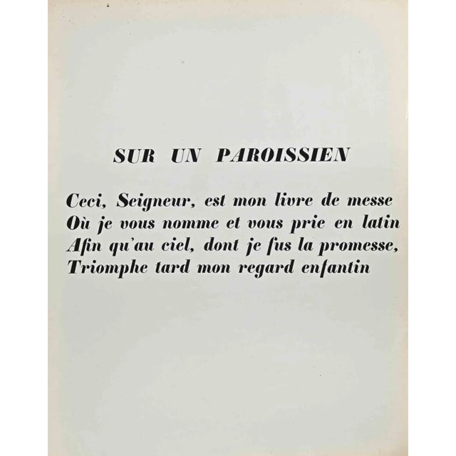 Painter "En plein Air"is a vintage lithograph realized after Raoul Dufy in 1920. Good conditions. Edition of 110. Not...