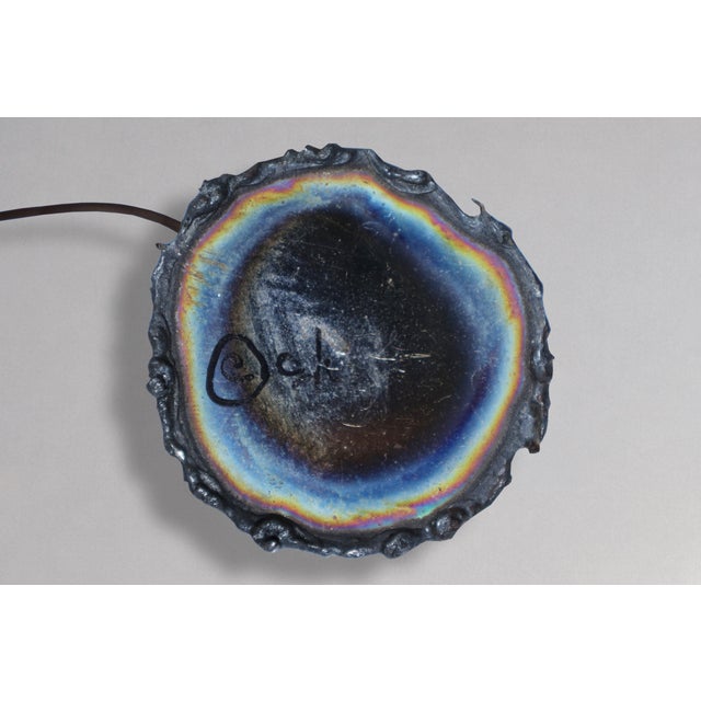 Mid-Century “Raindrops” Chrome Wall Sculpture by Curtis Jere, Signed For Sale - Image 11 of 11