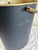 Vintage Mid-Century Black & Gold Wastebasket With Handle For Sale - Image 11 of 12