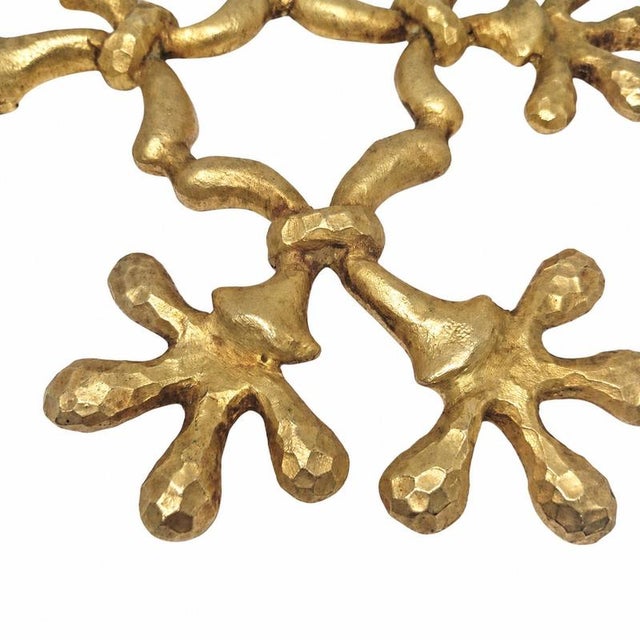 Gold Trivet by Nicolas De Waël for Fondica For Sale - Image 8 of 9