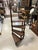 Brown Mid‑Century Wooden Library Step Shelf – Tiered Decorative Book & Display Stand - Faux Leather Stairs For Sale - Image 8 of 8