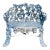 Cast Iron Grapevine Garden Bench Settee John McLean New York Circa 1875 For Sale