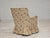 Danish Armchair in Jacquard Fabric and Ash Legs, 1970s For Sale - Image 16 of 18