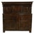 A fine early 18th or late 17th century Welsh oak Deuddarn or court cupboard, dated and initialed 1737. A deuddarn is a...