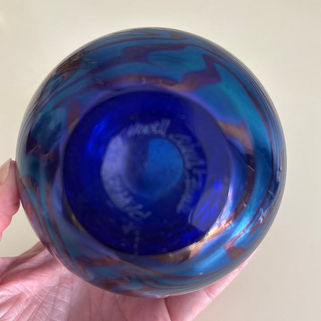 Orient and Flume Iridescent Art Glass For Sale In Jacksonville, FL - Image 6 of 7