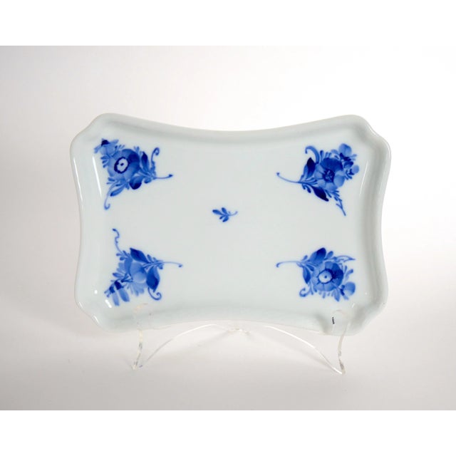 Mid-Century Modern Blue & White Royal Copenhagen Denmark Part Dinner Set With Serving Pieces For Sale - Image 3 of 13