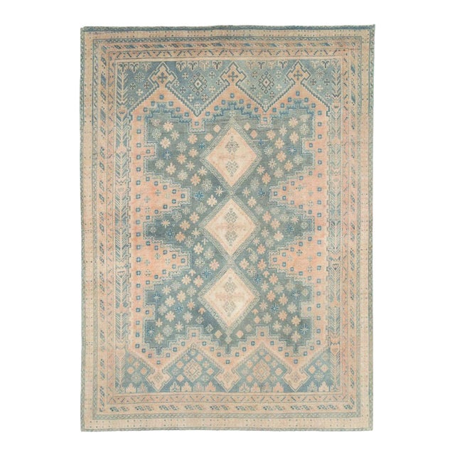Galerie Shabab Collection Mid-20th Century Persian Afshar Accent Rug For Sale