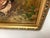 Late 19th Century Signed Oil Painting Farm Seen the Donkey and Hen on Wood Panel For Sale In New York - Image 6 of 6