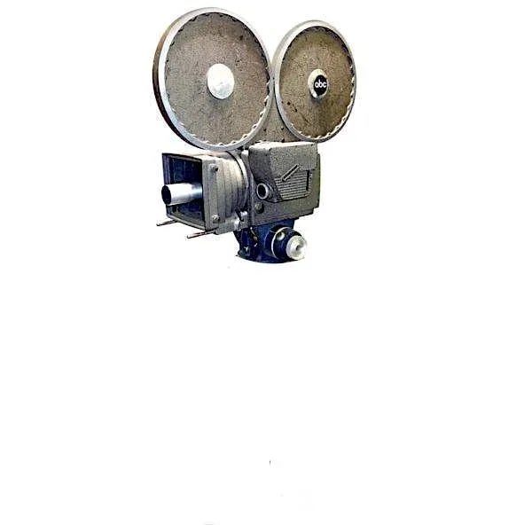 Art Deco 1953 Cinema Newsreel Camera For Sale - Image 3 of 3