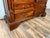 Vintage Victorian Style Glass Door Mahogany Bookcase For Sale - Image 10 of 11