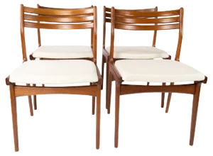 Danish Dining Chairs in Teak, 1960s, Set of 4