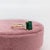 Green 1.5ct Emerald & Diamond Ring in 14k Yellow Gold – Emerald Cut 8×6mm, Size 6.75 For Sale - Image 8 of 8