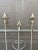 Vintage Fleur De Lis Wrought Iron Garden Trellis For Sale In South Bend - Image 6 of 9