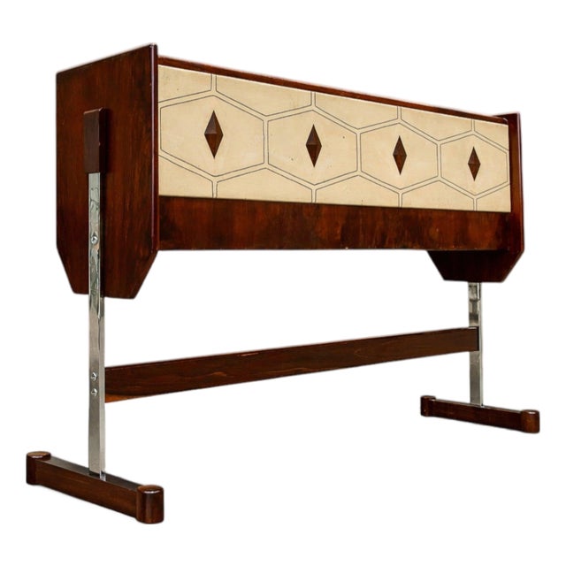 Bar in Hardwood, Metal, Novo Rumo, 1960s - Lot 130A For Sale