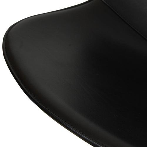 Scimitar Chair in Black Leather No. 23 from Fabricius and Kastholm, 1990s For Sale - Image 16 of 18