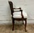 Early 20th Century Vintage Louis XV Style Caned Fauteuil Armchair For Sale - Image 5 of 6