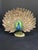 2010s Peacock Wheel Open Statue Handmade Artwork Wildlife Bird Sculpture Decor For Sale - Image 5 of 9