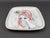 Milvia Quadrifoglio Italy Vintage Hand Painted Pottery Platter Plate. Measures approximately 10 3/4" long, 10 3/4" wide, 1...