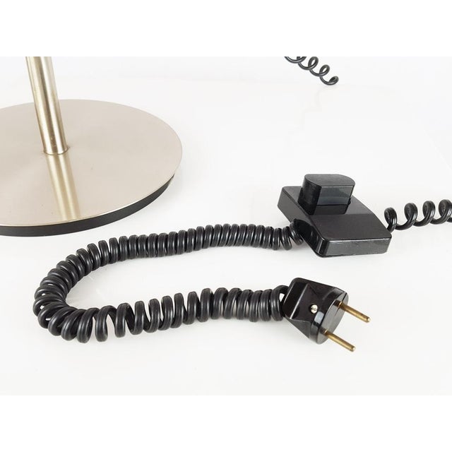 1970s Adjustable Professional Table Lamp in Acrylic Glass and Metal by Gaetano Scolari for Valenti Luce, 1972 For Sale - Image 5 of 18