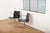 Swivel Chair EA 104 in Chrome-Plated Aluminum and Black Leather Upholstery by Ray and Charles Eames for Vitra, 1958 For Sale - Image 15 of 18