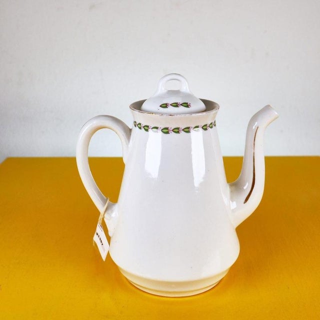 Teapot in White Porcelain from Ginori For Sale - Image 9 of 9